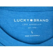 Lucky Brand Womens Printed T-Shirt,Blue Bird,X-Large