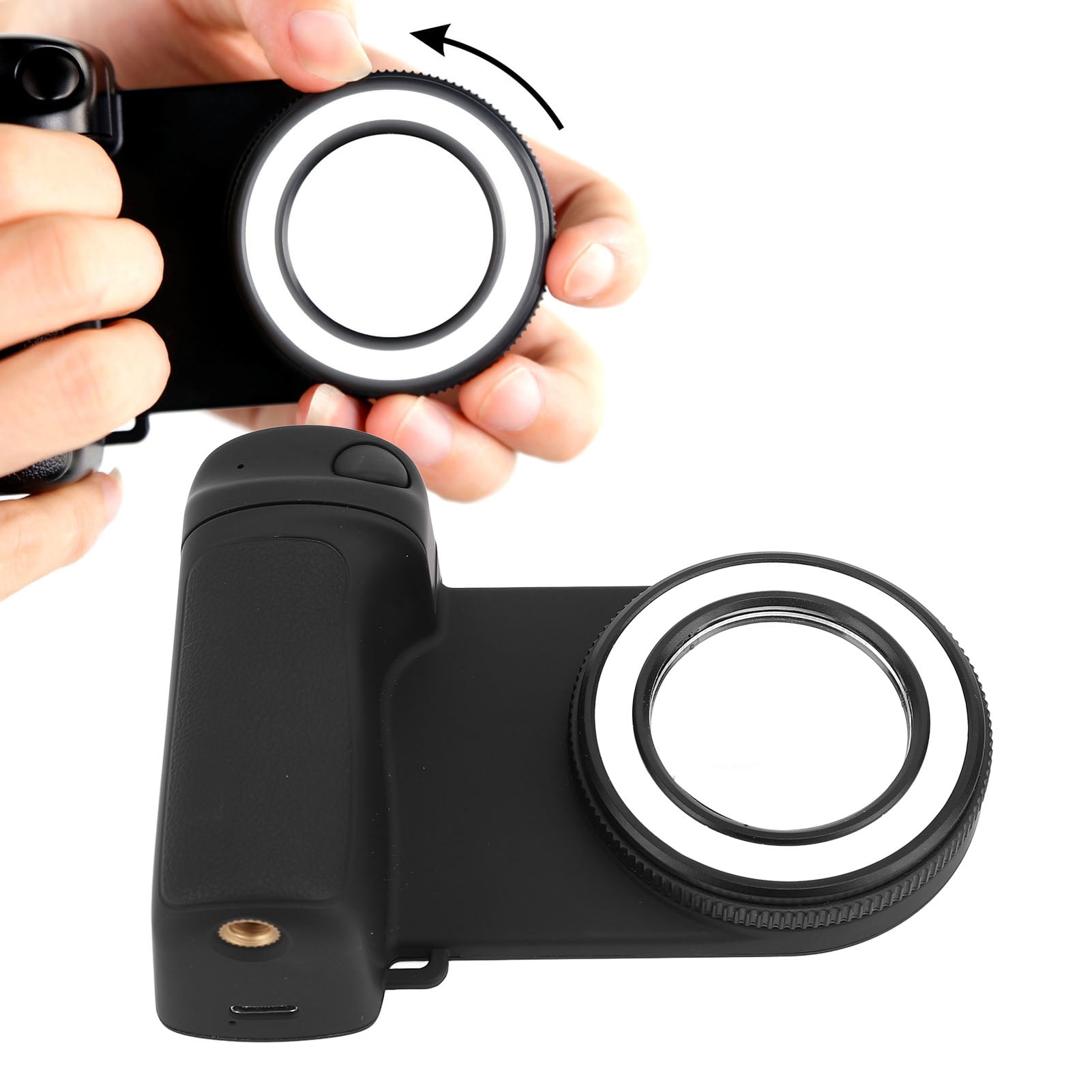 Smartphone Camera Shutter Grip, Powerful Magnetic Attachment Phone