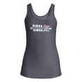 thumbnail image 5 of No Boundaries Juniors' Scoop Neck Tank, 5 of 5