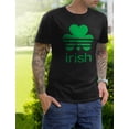 thumbnail image 4 of Tstars Mens St Patricks Day Shamrock Clover Irish Graphic St Patricks Day Awesome Shirts Gift for Him Irish Shirt Pride Proud Irish T Shirt, 4 of 6