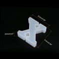 thumbnail image 2 of Uxcell 3D Alphabet Mold for Resin 2.56 Inch Silicone X Capital Alphabet Epoxy Casting Mold for DIY Craft, 2 of 6