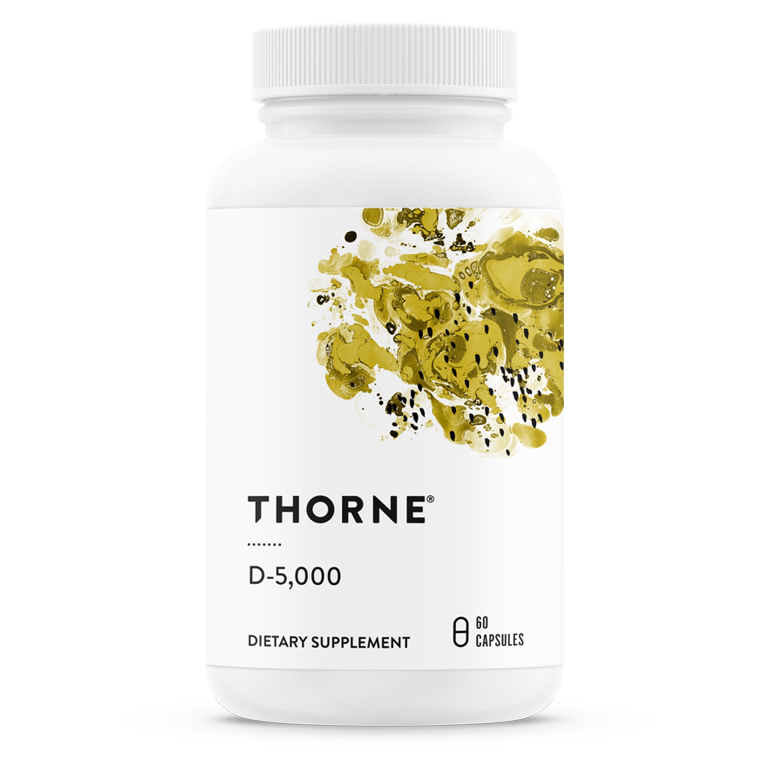 Thorne Research Vitamin D 5000 Vitamin D3 Supplement 5000 Iu For