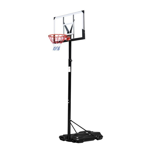 UBesGoo Removable Adult Basketball Hoop Stand 8ft 10ft Adjustable Height, for Indoor Outdoor