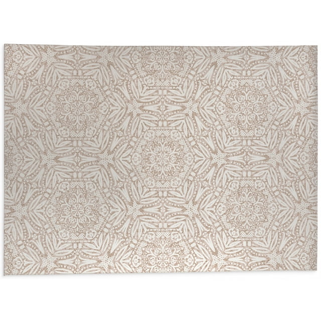 Gifford Pale Pink Kitchen Mat by Kavka Designs