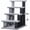 Light Grey, variant on PawHut 4 Levels Cat Steps with Scratching Posts for High Bed, Sofa, Gray