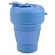 thumbnail image 1 of Bewildely Taza de café plegable de silicona de 350 ml con tapa Taza de agua potable a prueba de fugas Taza de mano plegable reutilizable Taza de café Barra de herramientas Bewildely HA022160-00, 1 of 1