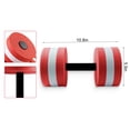 thumbnail image 3 of Water Dumbbells, Exercise Dumbell Water Aerobic Exercise Foam Dumbbells Pool Resistance Water Fitness Equipment, 3 of 5