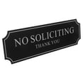 thumbnail image 4 of LYTMENT No Soliciting Sign Self-Adhesive Acrylic for Front Door, No Solicitors Sign for Home, Office, Store, Easy to Apply and, 4 of 8