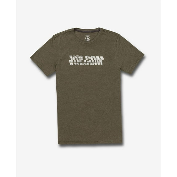Volcom Mens Slicer Graphic T-shirt,Martini Olive,Large