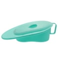 thumbnail image 3 of Minkissy Bed Pan with Lid for Comfortable Use PP Green 1Set, 3 of 4