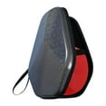 thumbnail image 1 of Estuche de paleta de pong doble hexagonal bolsita mesa de tenis de tenis estuche Negro, 1 of 8