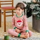thumbnail image 3 of Conjunto de ropa interior para niños, suéter de algodón puro para niños y niñas, ropa para el hogar, regalo de Navidad, otoño e invierno, novedad de 2020, 3 of 4