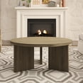thumbnail image 2 of Noodeniya 35" Round Coffee Tables, Accent Tea Tables for Living Room, Grey, 2 of 7