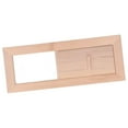 thumbnail image 1 of Almencla Grille d'Aération Réglable pour Sauna Ventilation Murale en Bois Rectangulaire, 1 of 8