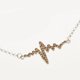thumbnail image 5 of Collar colgante Zulema Heartbeat Sign Plata-Amarillo para niñas, 5 of 7