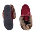 thumbnail image 3 of Isotoner  Microsuede Nelly Moc Bootie Slippers (Women's), 3 of 4