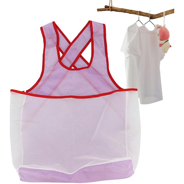 Portable Clothes Drying Apron, Laundry Apron Cloth, Cooking Apron With Large Pocket, Garden Apron With Large Pocket, Laundry