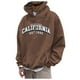 thumbnail image 2 of WILLBEST Sudaderas para Hombre, Sudaderas Deportivas para Hombre, Tallas Grandes, con Letras Estampadas En El Pecho, con Capucha y Manga Larga XXXGrande, 2 of 4