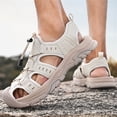 thumbnail image 6 of LASUDRAA Men's Athletic Hiking Sandals Beach Shoes – Durable, Comfortable & Perfect for Outdoor Activities, 6 of 8