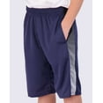 thumbnail image 4 of Real Essentials Boys' 5-Pack Mesh Active Athletic Performance Basketball Shorts With Pockets, 4 of 7