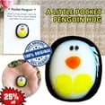 thumbnail image 2 of Pingüino de bolsillo de cristal TUMALL, lindo regalo de animal, pensando en ti, abrazo de buzón, 2024: eres increíble, 2 of 8