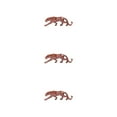 thumbnail image 1 of Guardoinrt Animal Shape Sculpture Solid Color Replacement Simulation Modern Exquisite Decorative Stylish Office Decor Ornament Red 3Set, 1 of 6