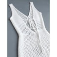 thumbnail image 7 of VEKDONE Party Dresses for Women Sleeveless V Neck Split Maxi Dress Bodycon Holiday Long Dress Evening Cocktail Dresses Beach Vacation Dress White M, 7 of 7