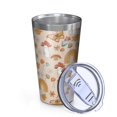 thumbnail image 2 of 16oz Tumblers Red Mushroom Rainbow Light Pattern Stainless Steel Vacuum Insulated Double Wall Travel Tumbler Cups Mug with Lid and Straw,Cleaning Brush for Coffee,Tea, 2 of 4