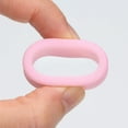thumbnail image 2 of BM25 A Pair of Soft Pastel Silicone Double Flared Tunnel Plug, 2 of 7