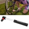 thumbnail image 1 of Hand Pump Mini, Portable Bike Tire Inflator CNC Processing Aluminum Alloy  for Road Mountain Bike Black,Titanium Color, 1 of 7