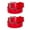Red, variant on CTM Kids' Leather Two Hole Jean Belt (Pack of 2)