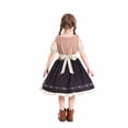 thumbnail image 5 of Girls Oktoberfest Dirndl Dress with Apron Bavarian Costume Traditional German Beer Festival Outfit Cute A-Line Dresses, 5 of 6