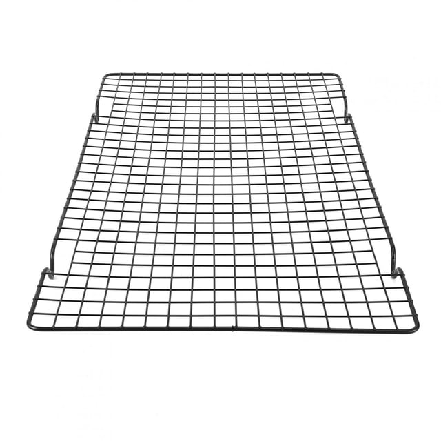 Food-grade Iron Black Versatile Rack Cooling Grid, BBQ Cooling Rack, Pies Pastries For Cooling Biscuits Cakes
