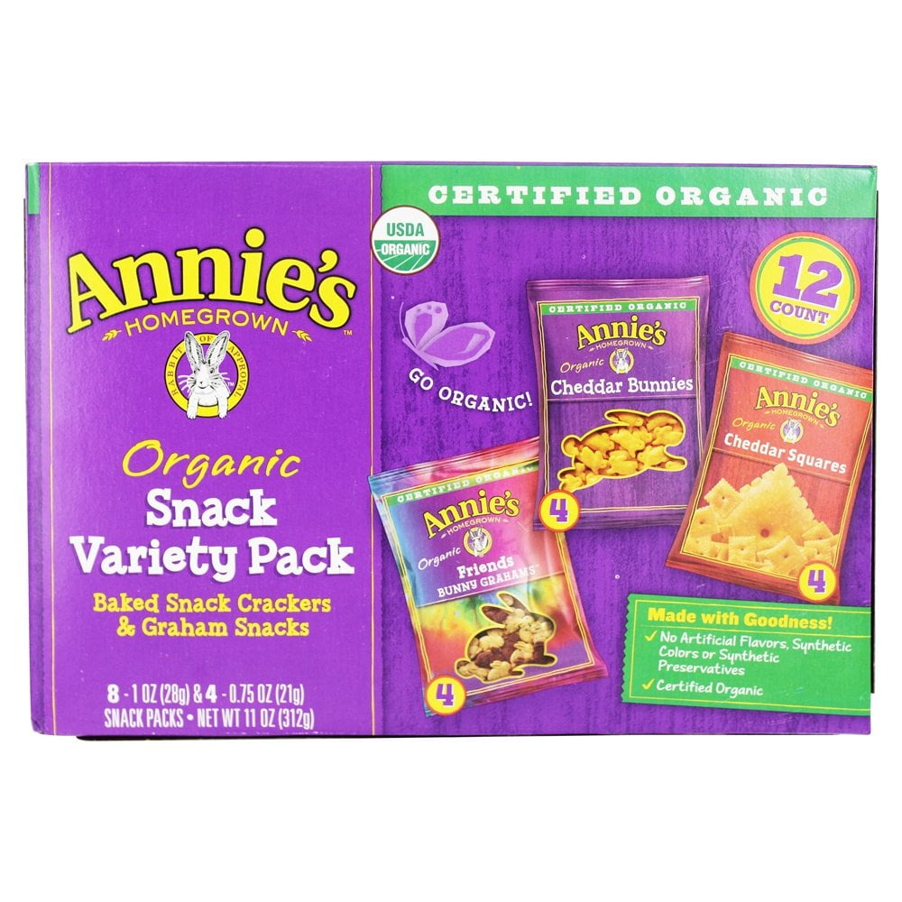 Annie's Variety Snack Packs 12 Pack(s) Walmart Canada