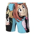 thumbnail image 5 of Boku My Hero Academia Mha Men's Beach Shorts Swim Trunks Casual Quick Dry Board Shorts Swimwear with Mesh Lined and Pockets, 5 of 8