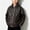 Coffee, variant on Boys Faux Faux Leather Moto Jacket Coffee Snap Button Vintage Casual Outerwear,Size 12-13T