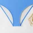 thumbnail image 3 of BSDJILFG Bikinis for Women High Waisted Bathing Suits Quick Drying Water-Proof Push Up Bras Color Blocked and Matching Swimwear Bottoms, 3 of 6