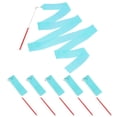 thumbnail image 1 of Cintas de Danza Uxcell, Streamers de Gimnasia con Varita Antideslizante Banderas de Danza Azul Verde, 1 of 7