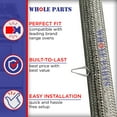 thumbnail image 6 of Whole Parts Range/Oven Door Seal (Including 34 Mounting Clips) Part# 000042-000 - Replacement & Compatible with Some Viking Ranges or Ovens, 6 of 7