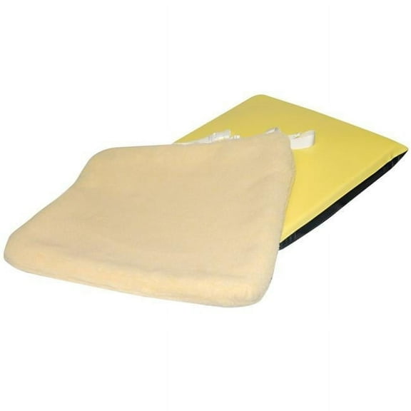 Skil-Care 751164 20 in. Econo-Gel Cushion with Sheepskin Cover
