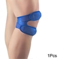 thumbnail image 1 of 1Pcs/2Pcs Adjustable Sports Knee Support Brace with Silicone Pad, Nylon Chloroprene Rubber for Running, Cycling, Gym, 1 of 6