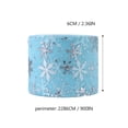 thumbnail image 2 of 1 Roll Snowflake Tulle Roll Christmas Gauze Roll Snowflake Ribbon Wrapping Gauze, 2 of 9