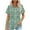 Green-07, variant on STETMN Womens Trendy Short Sleeve T Shirts Crew Neck Printed Loose Tops Summer Fit Casual Blouses