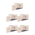 thumbnail image 1 of mmirethe PVC 3D Pattern Wall Removable Stickers Personalize Home With Ease Easy To Apply Remove Creative pink pastoral 5Set, 1 of 6