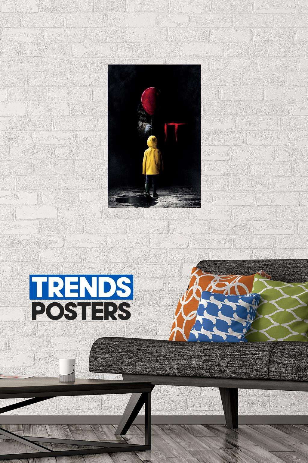 IT - Teaser One Sheet Wall Poster, 14.725" x 22.375"