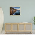 thumbnail image 2 of Stupell Snowy Cliffs Ocean Tide Waves Landscape Photography Gold Floater Framed Art Print Wall Art, 2 of 6