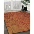 thumbnail image 2 of Ahgly Company Indoor Rectangle Patterned Neon Orange Area Rugs, 4' x 6', 2 of 6