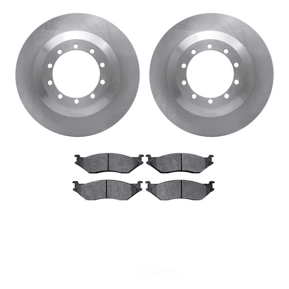 Dynamic Friction Company 6502-99415 DFC Brake Rotor with 5000 Advanced Brake Pads