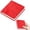 Red, Brown, Beige, Light, variant on 1Pcs 5.71in Square Unlined Blank Handheld Notebook, Knitted Texture Soft Cover Pocket Journal, Portable Mini Writing Diary For Art Draft & Budget Recording