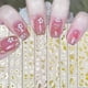 thumbnail image 2 of Nuevas pegatinas de uñas de flores de oro blanco de primavera, suministros de manicura, línea de hoja de arce blanca y negra, pegatinas 3D para decoración de uñas, deslizador de uñas, 2 of 7